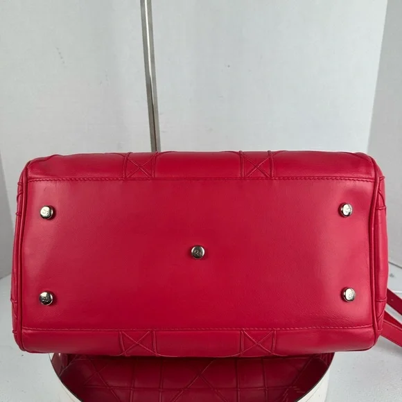 LADY DIOR Granville Cannage Satchel Bag Leather - Picture 5 of 13